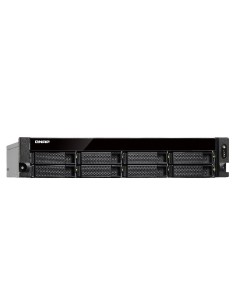 QNAP TS-831XU-RP NAS Armadio (2U) Collegamento ethernet LAN Nero Alpine AL-314 2