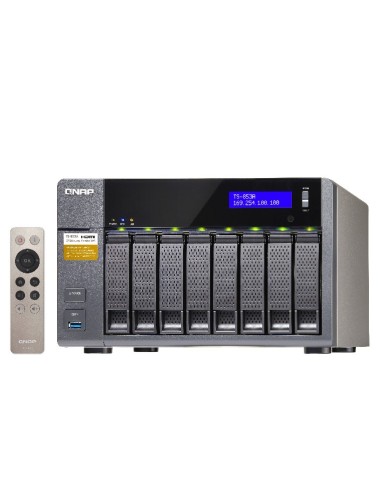QNAP TS-853A NAS Tower Collegamento ethernet LAN Nero N3150