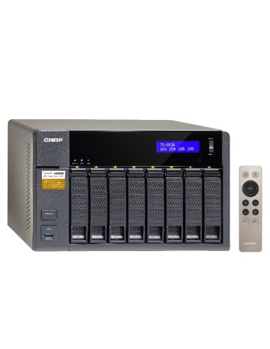 QNAP TS-853A NAS Tower Collegamento ethernet LAN Nero N3150