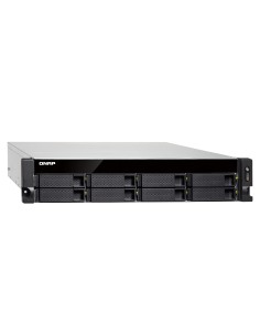 QNAP TS-853BU-RP NAS Armadio (2U) Collegamento ethernet LAN Nero J3455 2