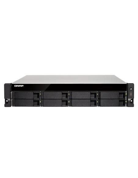 QNAP TS-873U NAS Armadio (2U) Collegamento ethernet LAN Nero RX-421ND