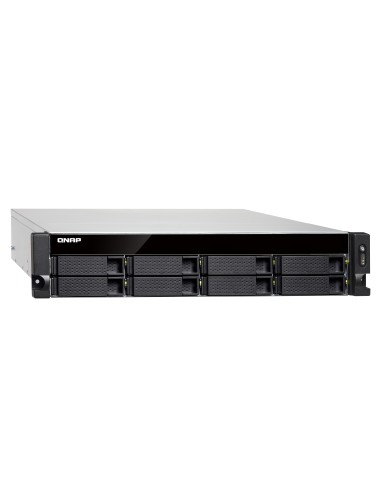 QNAP TS-873U-RP NAS Armadio (2U) Collegamento ethernet LAN Nero RX-421ND