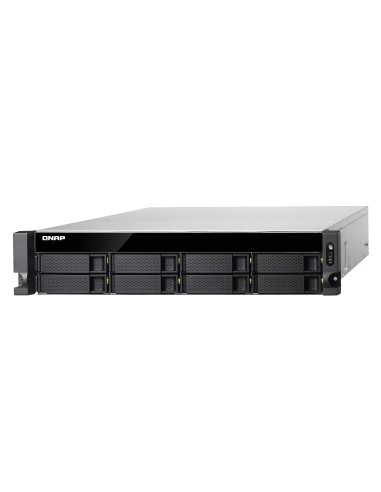 QNAP TS-873U-RP NAS Armadio (2U) Collegamento ethernet LAN Nero RX-421ND