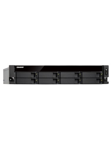 QNAP TS-873U-RP NAS Armadio (2U) Collegamento ethernet LAN Nero RX-421ND