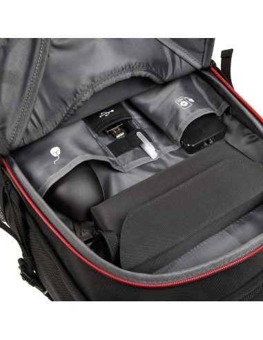 Targus TSB900EU borsa per notebook 43,9 cm (17.3") Zaino Nero, Rosso