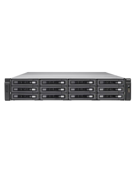 QNAP TS-EC1280U R2 NAS Armadio (2U) Collegamento ethernet LAN Nero E3-1246V3