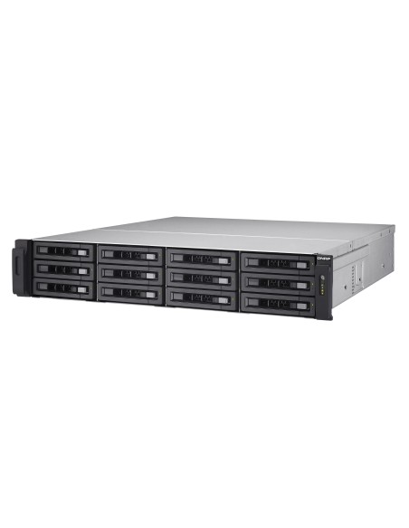 QNAP TS-EC1280U R2 NAS Armadio (2U) Collegamento ethernet LAN Nero E3-1246V3