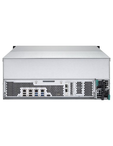 QNAP TS-EC2480U R2 NAS Armadio (4U) Collegamento ethernet LAN Nero, Grigio E3-1246V3