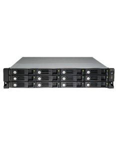 QNAP TVS-1271U-RP NAS Armadio (2U) Collegamento ethernet LAN Nero, Grigio i7-4790S 2