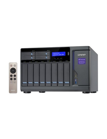 QNAP TVS-1282 NAS Tower Collegamento ethernet LAN Nero i5-6500