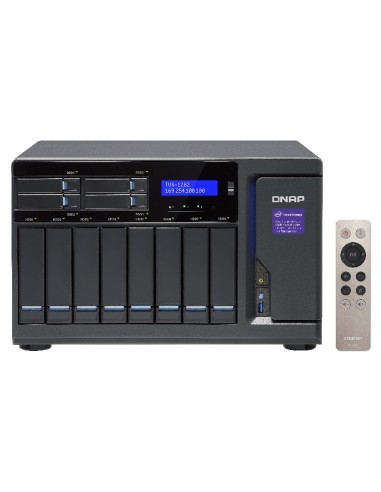 QNAP TVS-1282 NAS Tower Collegamento ethernet LAN Nero i7-6700
