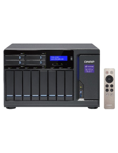 QNAP TVS-1282 NAS Tower Collegamento ethernet LAN Nero i7-6700