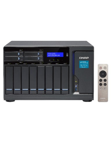 QNAP TVS-1282 NAS Tower Collegamento ethernet LAN Nero i7-6700