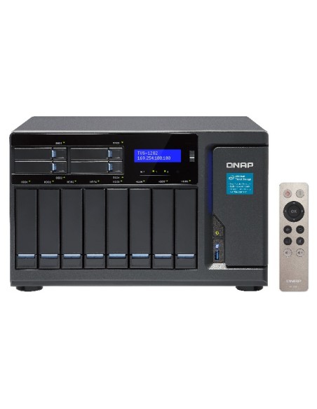 QNAP TVS-1282 NAS Tower Collegamento ethernet LAN Nero i7-6700