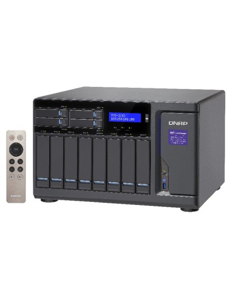 QNAP TVS-1282 NAS Tower Collegamento ethernet LAN Nero i7-6700