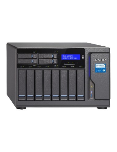 QNAP TVS-1282T3 NAS Tower Collegamento ethernet LAN Nero i5-7500