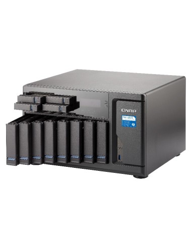 QNAP TVS-1282T3 NAS Tower Collegamento ethernet LAN Nero i7-7700