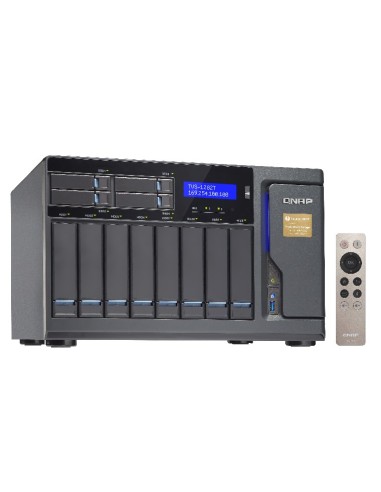 QNAP TVS-1282T NAS Tower Collegamento ethernet LAN Nero i5-6500
