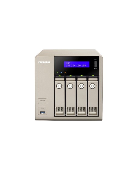 QNAP TVS-463 NAS Tower Collegamento ethernet LAN Oro