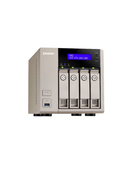 QNAP TVS-463 NAS Tower Collegamento ethernet LAN Oro