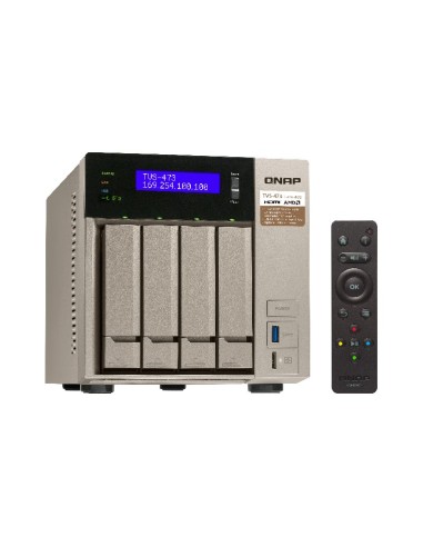 QNAP TVS-473 NAS Tower Collegamento ethernet LAN Oro RX-421BD
