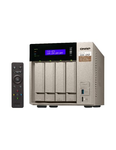 QNAP TVS-473 NAS Tower Collegamento ethernet LAN Oro RX-421BD