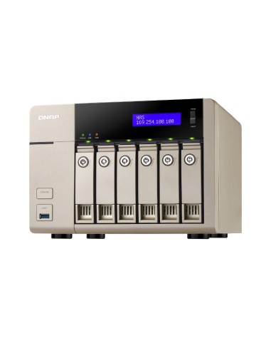 QNAP TVS-663 NAS Tower Collegamento ethernet LAN Oro