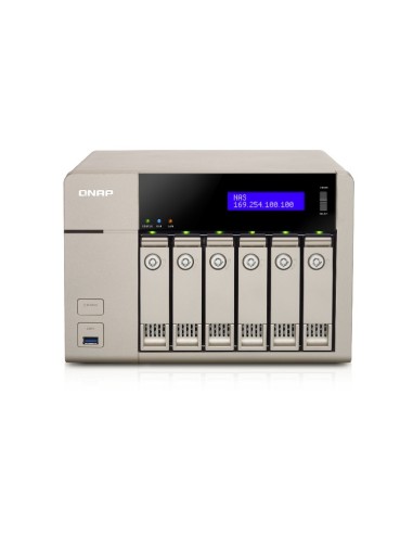 QNAP TVS-663 NAS Tower Collegamento ethernet LAN Oro