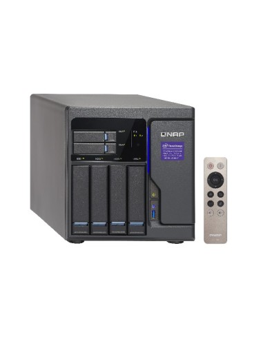 QNAP TVS-682 NAS Tower Collegamento ethernet LAN Nero i3-6100