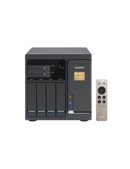 QNAP TVS-682T NAS Tower Collegamento ethernet LAN Nero i3-6100