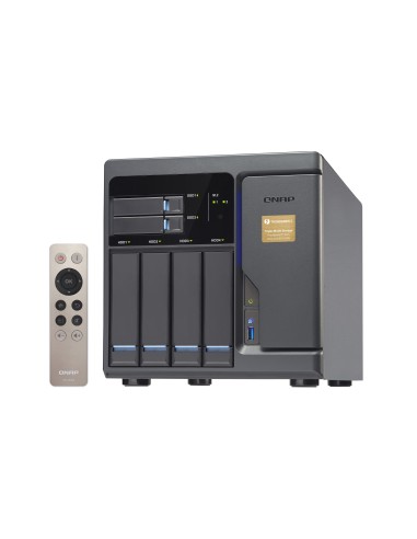 QNAP TVS-682T NAS Tower Collegamento ethernet LAN Nero i3-6100