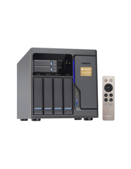 QNAP TVS-682T NAS Tower Collegamento ethernet LAN Nero i3-6100