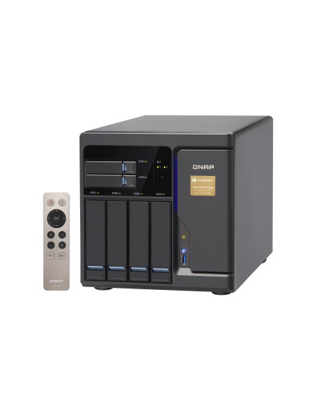 QNAP TVS-682T NAS Tower Collegamento ethernet LAN Nero i3-6100