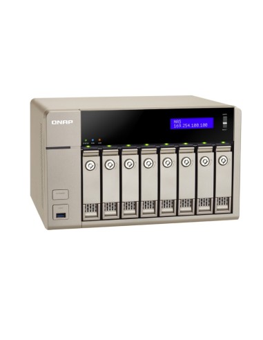 QNAP TVS-863 NAS Tower Collegamento ethernet LAN Oro GX-424CC