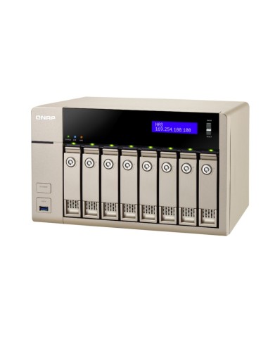 QNAP TVS-863 NAS Tower Collegamento ethernet LAN Oro GX-424CC