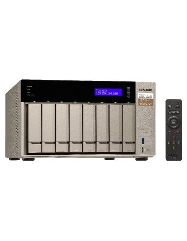 QNAP TVS-873 NAS Tower Collegamento ethernet LAN Oro RX-421BD