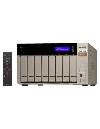 QNAP TVS-873 NAS Tower Collegamento ethernet LAN Oro RX-421BD