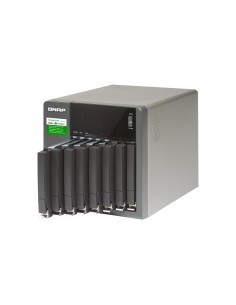 QNAP TVS-882ST3 NAS Tower Collegamento ethernet LAN Nero i5-6442EQ 2