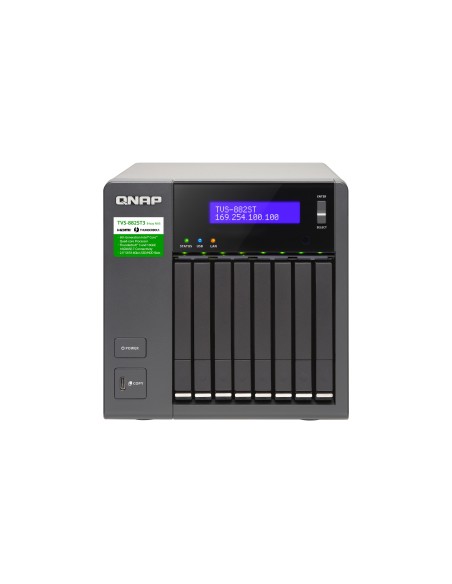 QNAP TVS-882ST3 NAS Tower Collegamento ethernet LAN Nero i7-6700HQ
