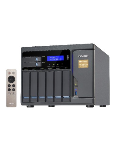 QNAP TVS-882T NAS Tower Collegamento ethernet LAN Nero i5-6500