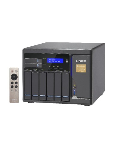 QNAP TVS-882T NAS Tower Collegamento ethernet LAN Nero i5-6500
