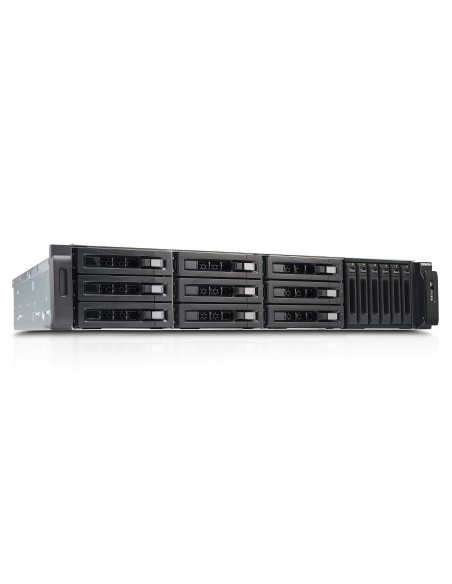 QNAP TVS-EC1580MU-SAS-RP R2 NAS Armadio (2U) Collegamento ethernet LAN Nero E3-1246V3