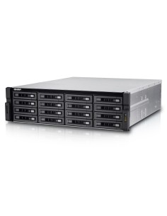 QNAP TVS-EC1680U-SAS-RP R2 NAS Armadio (3U) Collegamento ethernet LAN Nero E3-1246V3 2
