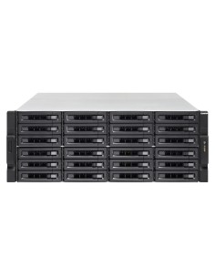 QNAP TVS-EC2480U-SAS-RP R2 NAS Armadio (4U) Collegamento ethernet LAN Nero, Grigio E3-1246V3