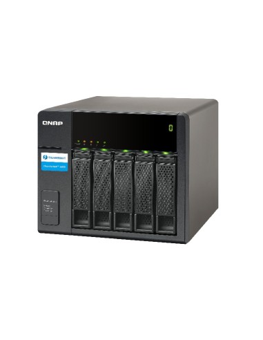 QNAP TX-500P array di dischi Nero
