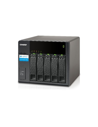 QNAP TX-500P array di dischi Nero