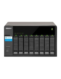 QNAP TX-800P array di dischi Nero