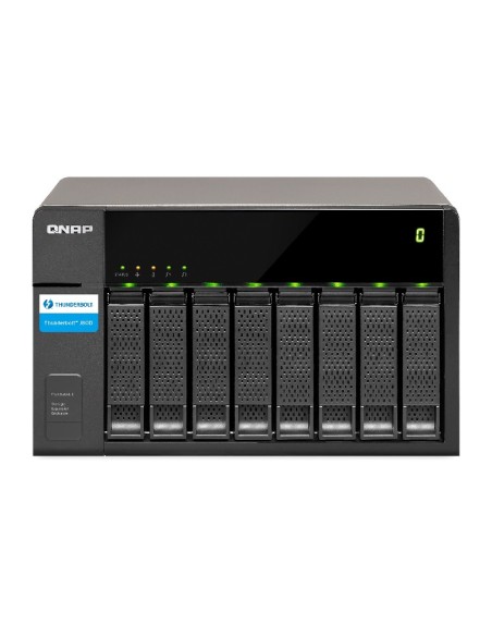 QNAP TX-800P array di dischi Nero
