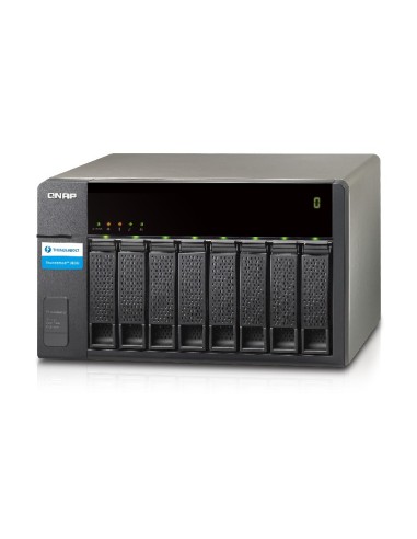 QNAP TX-800P array di dischi Nero