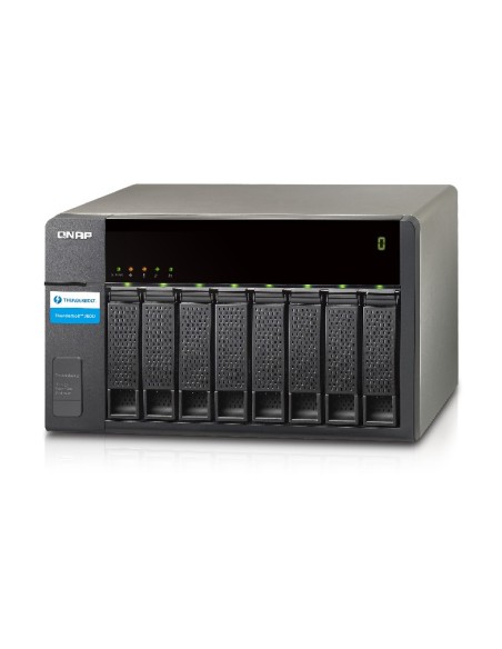 QNAP TX-800P array di dischi Nero